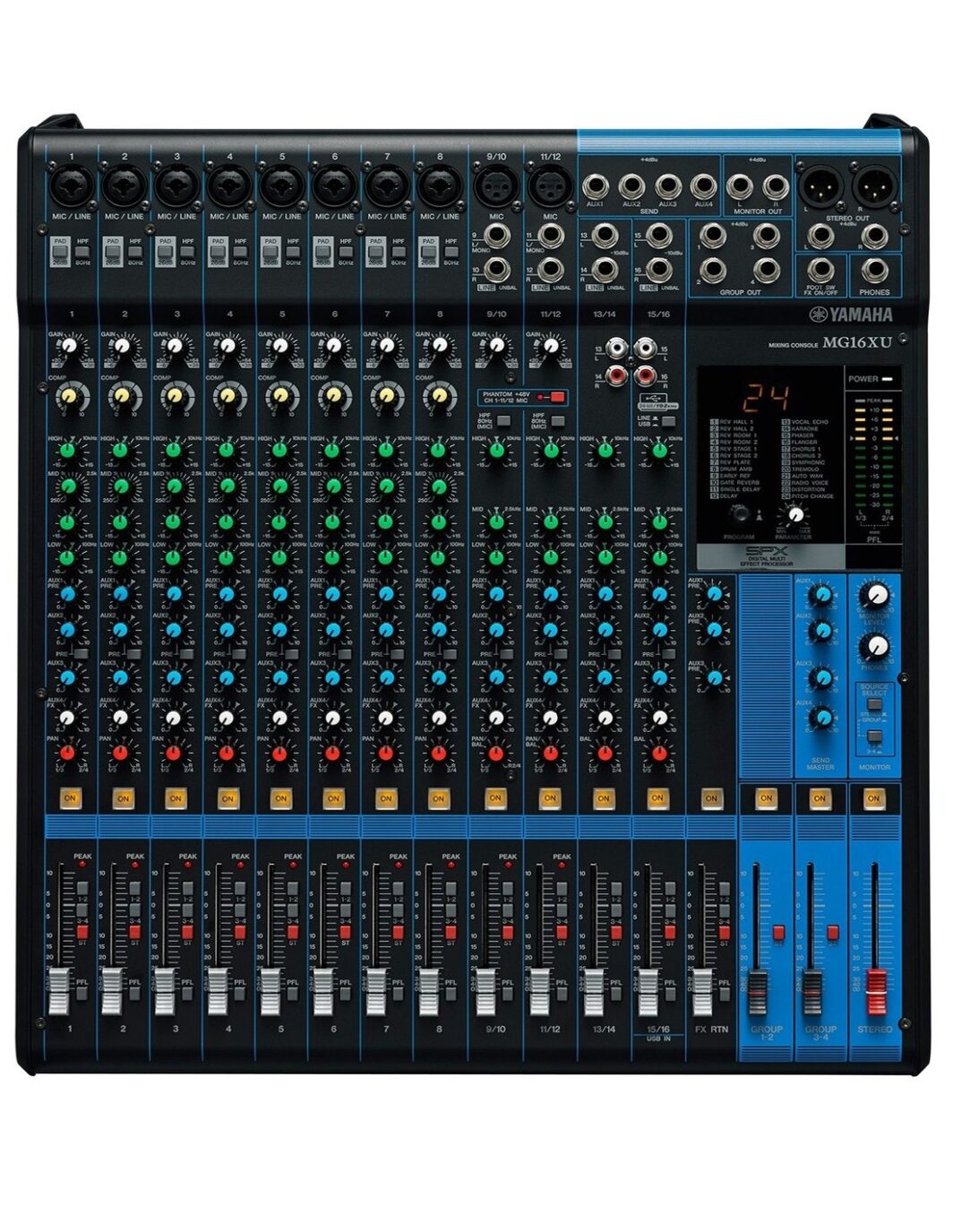 Yamaha MG16XU Mixer Analogico USB