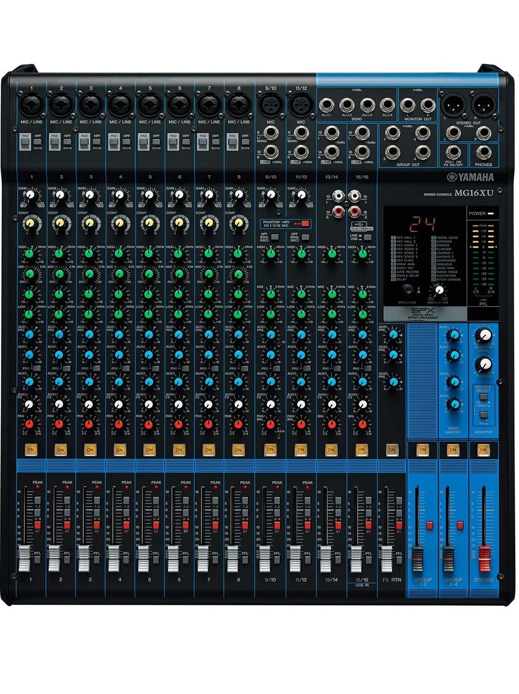 Yamaha MG16XU Mixer Analogico USB