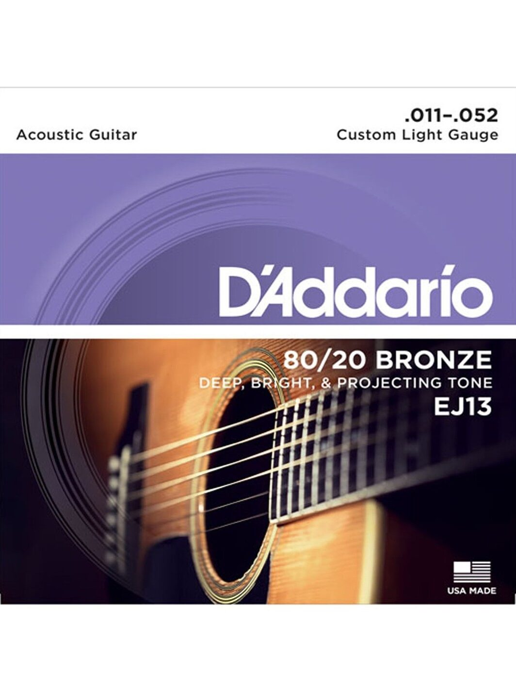 D'Addario EJ13 80/20 Bronze Corde Chitarra acustica
