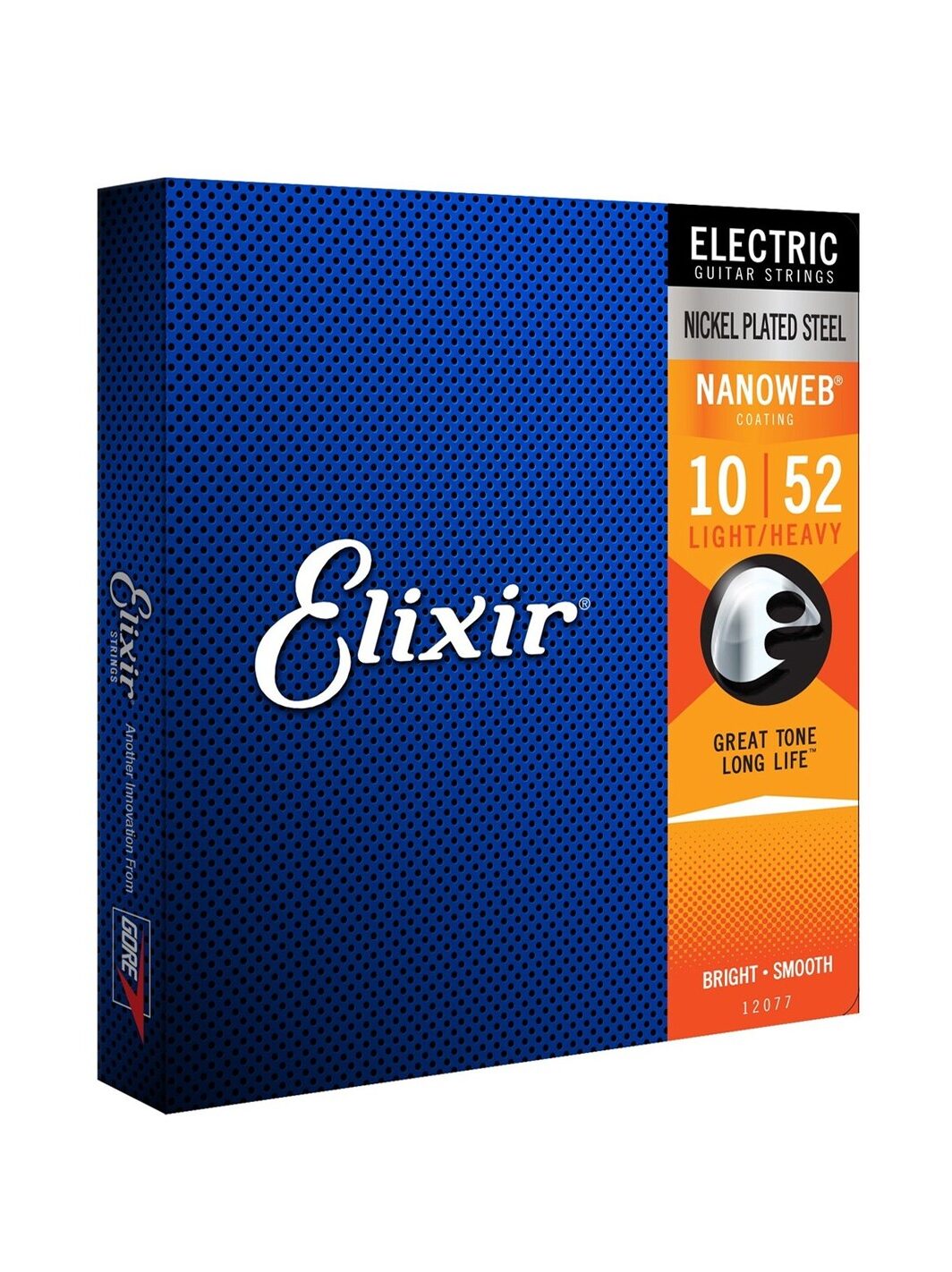 Elixir E12077 Nanoweb Light Heavy 10-52
