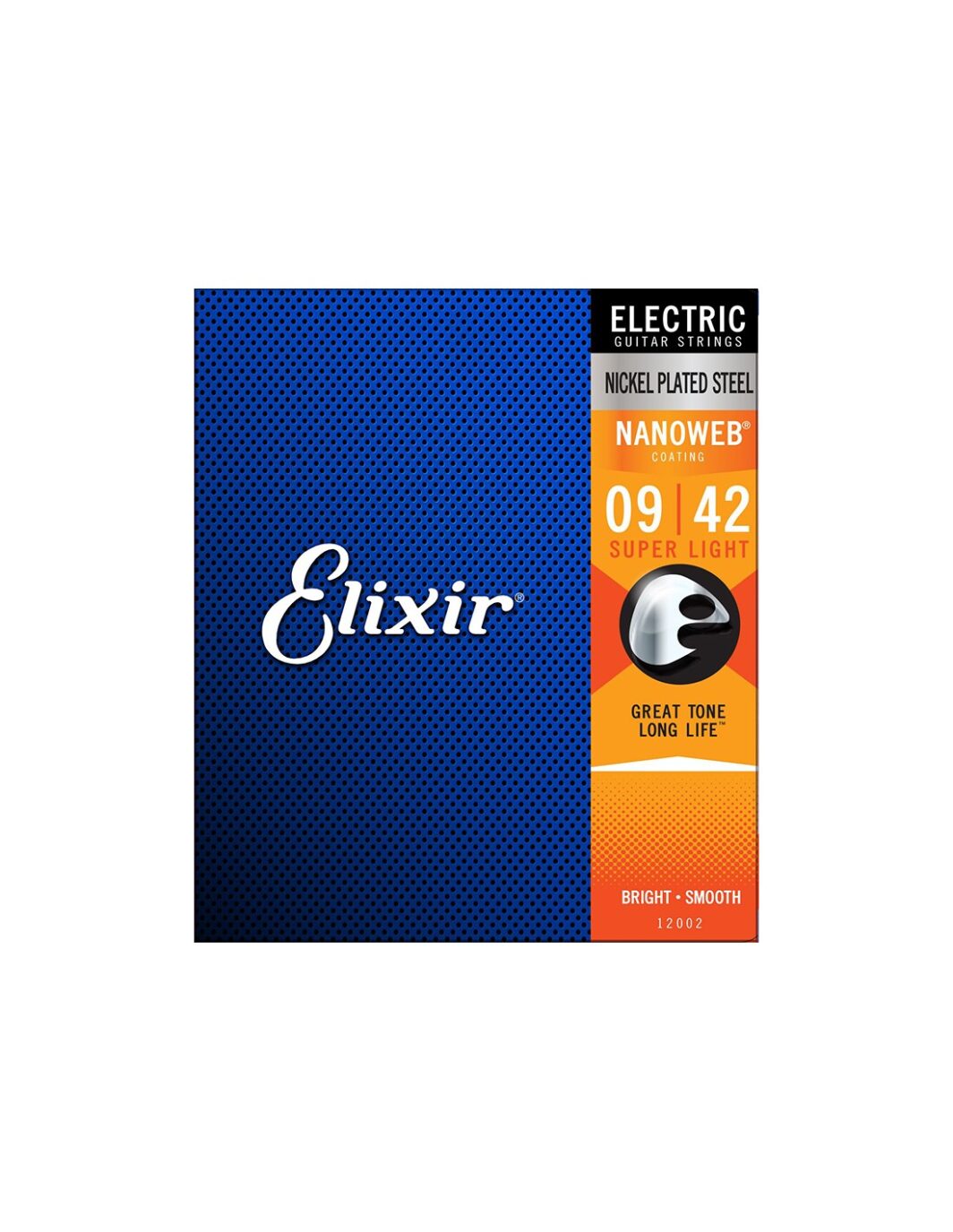 Elixir 12002 Nanoweb bright-smooth 09-042 corde chitarra elettrica