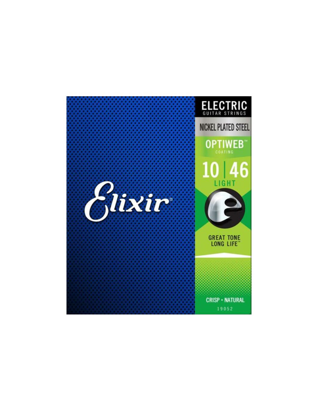 Elixir 19052 Optiweb bright-smooth 10-046 corde chitarra elettrica