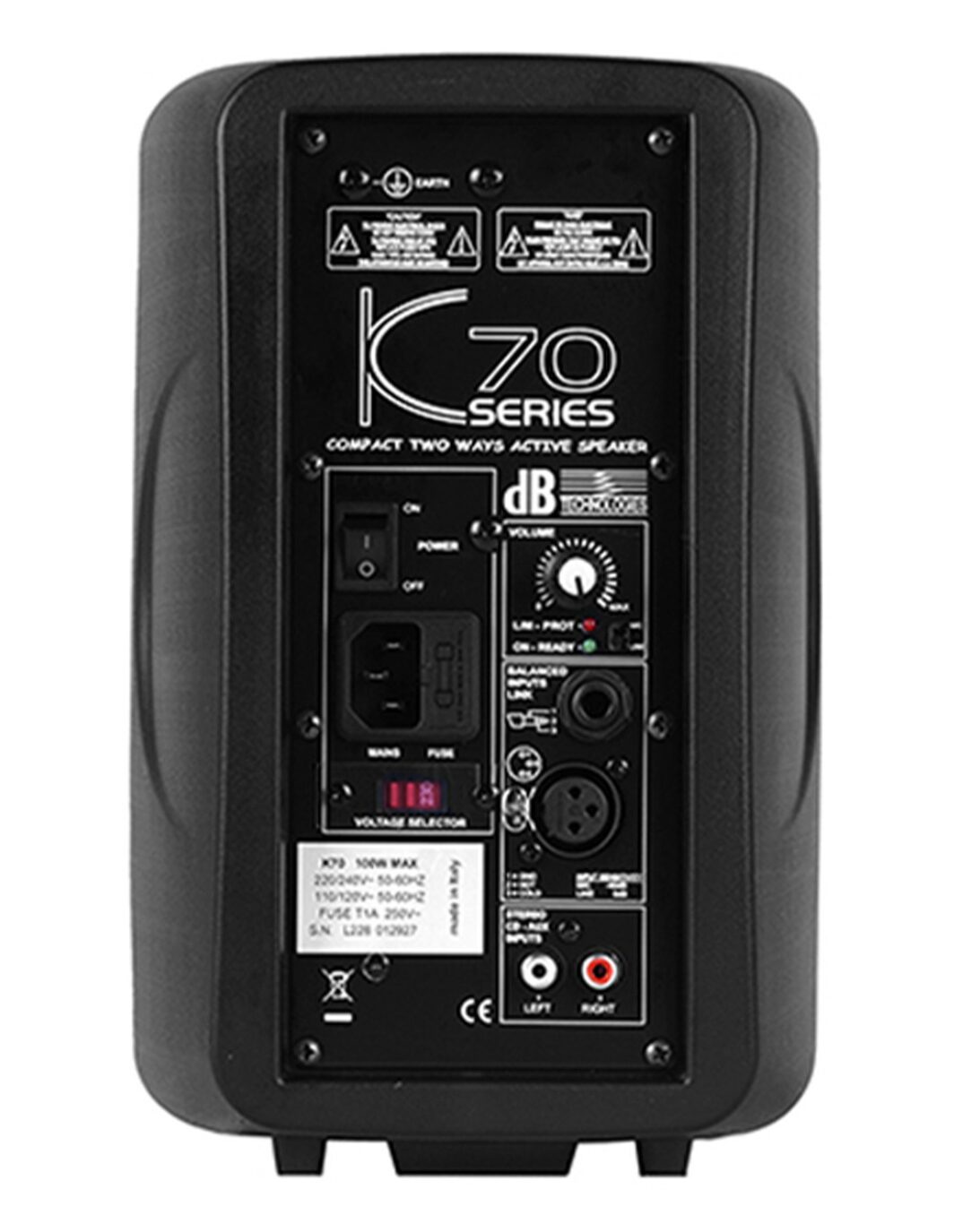 DB Technology K70 monitor attivo