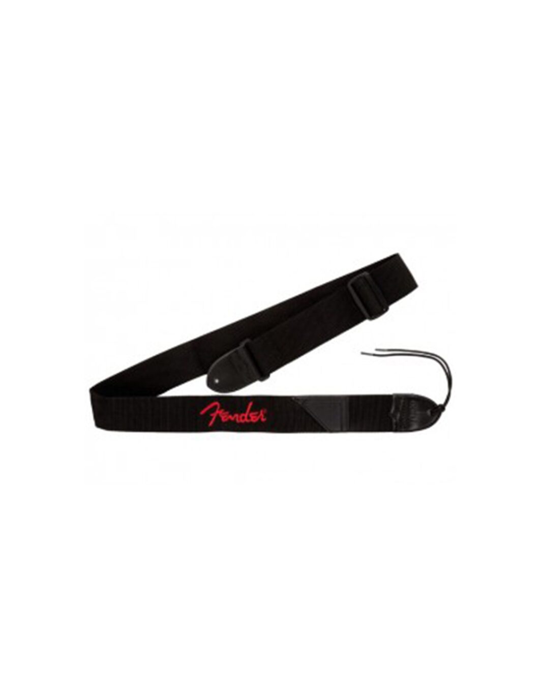 Fender strap tracolla nera-rossa