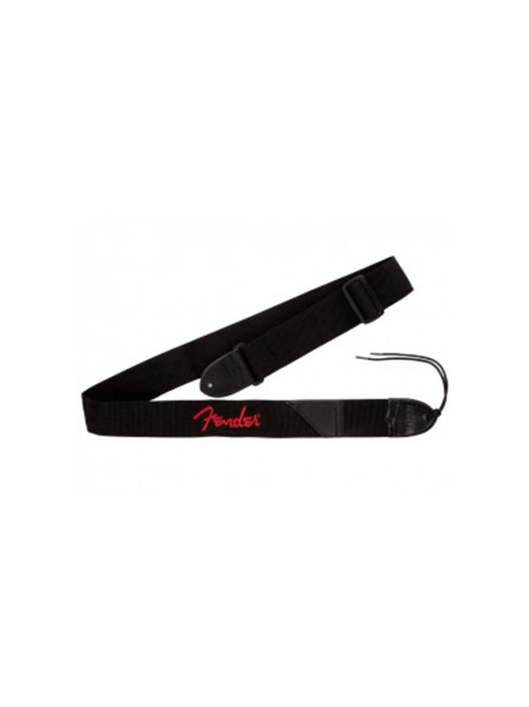 Fender strap tracolla nera-rossa