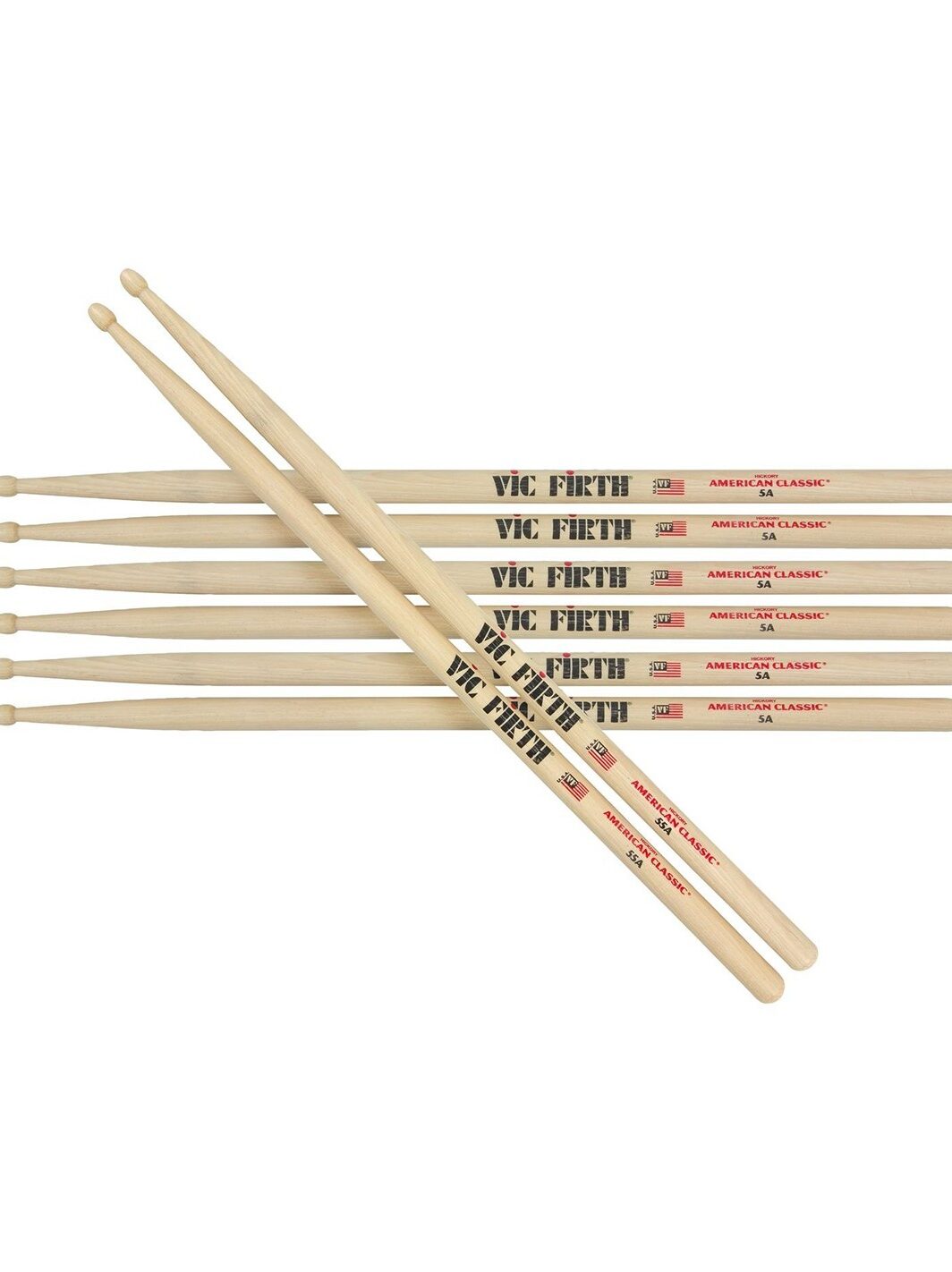 OFFERTA SPECIALE ! VIC FIRTH American classic 5A 4 paia al prezzo di 3