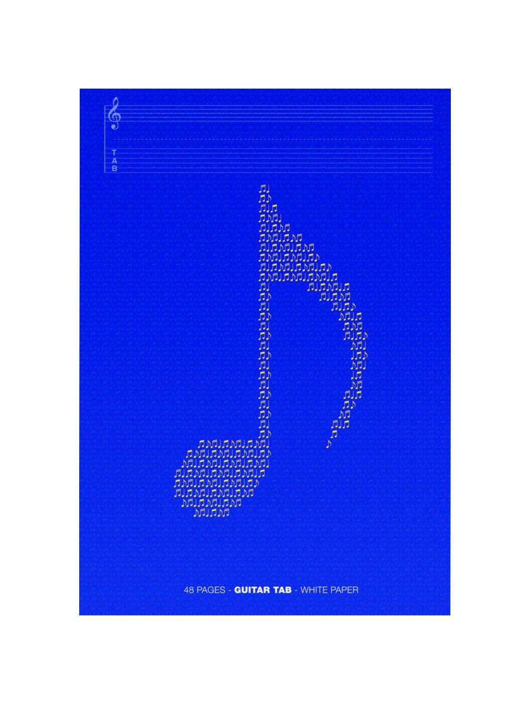 Quaderno di Musica per Chitarra (4 righi con TAB)