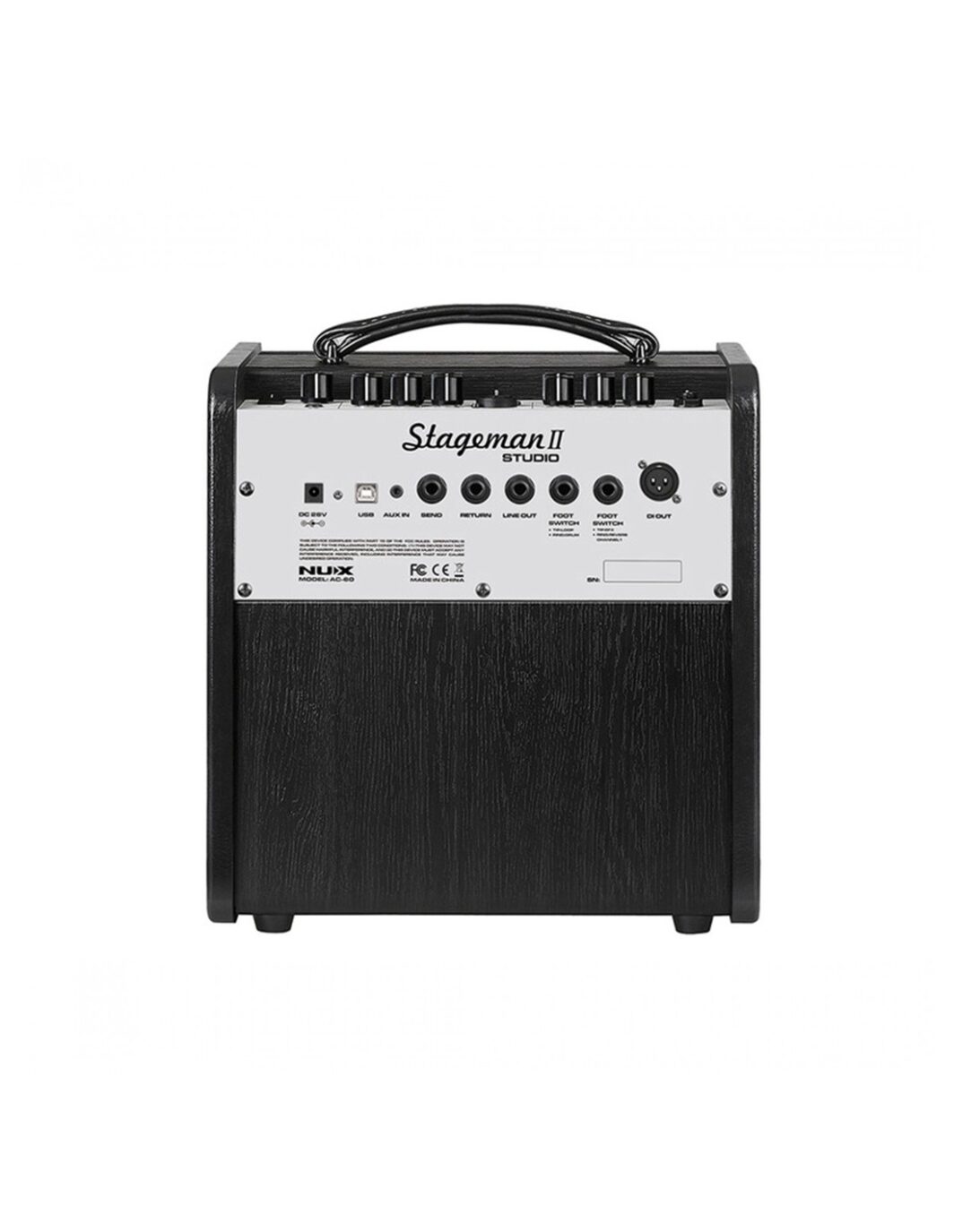 NUX STAGEMAN AC60 Amplificatore per chitarra acustica e voce
