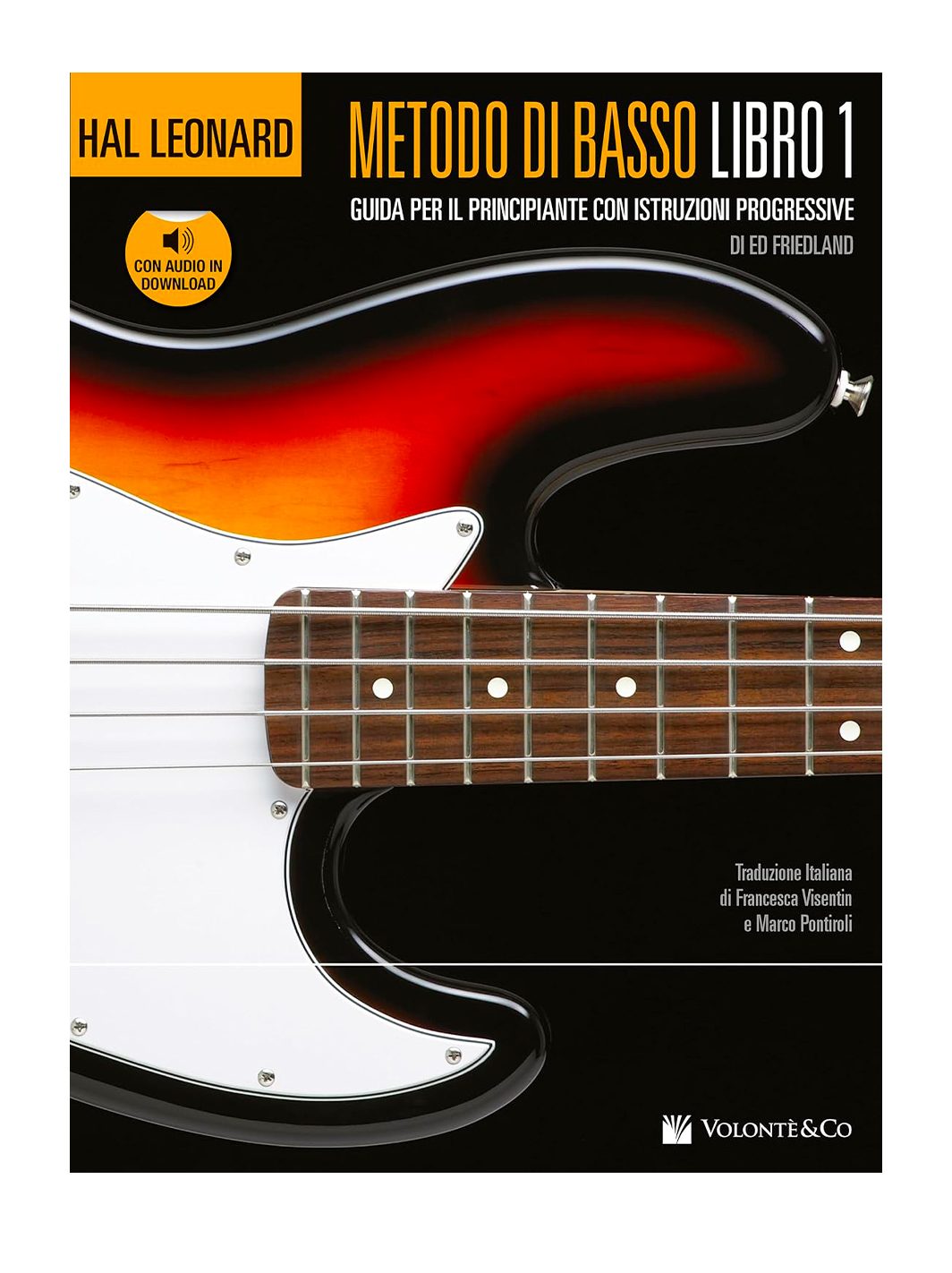 METODO DI BASSO Vol.1 Hal Leonard guida per il pricipiante con istruzioni progressive